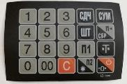 MER327L015 Пленка клавиатуры (327 LED/LCD) в Якутске