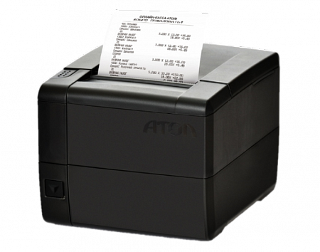 ККТ АТОЛ 25Ф. Черный. USB. RS-232. Ethernet. 5.0