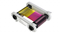 Полноцветная лента (YMCKO) на 500 оттисков с чистящим роликом; для принтера Advent SOLID 700 в Якутске