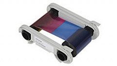 Полноцветная лента  (YMCKOK) для двусторонней печати на 200 оттисков с чистящим роликом в Якутске